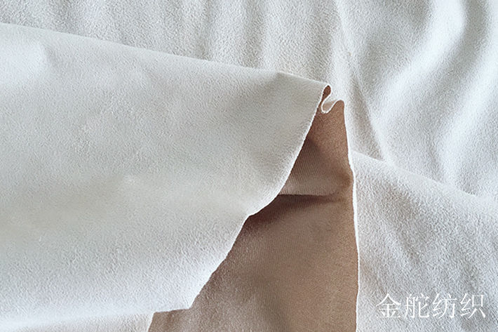 經(jīng)編麂皮絨,針織無(wú)彈麂皮絨稠密的絨感