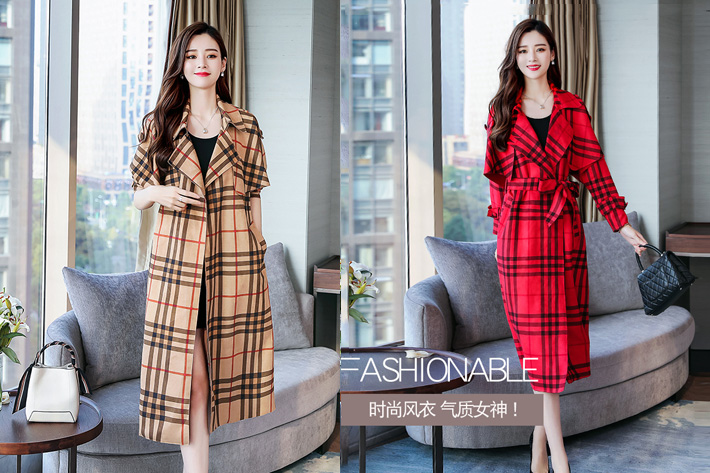 印花麂皮絨模特展示