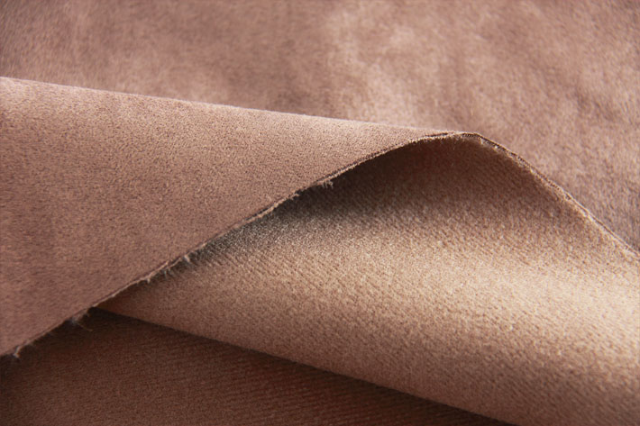 淺咖啡色麂皮絨鞋材面料