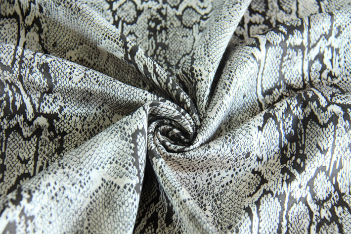 米色蛇皮紋麂皮紋