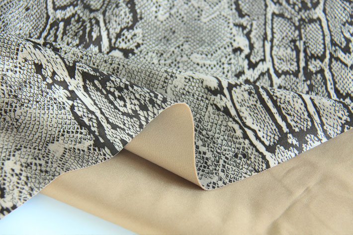 蛇皮紋麂皮紋空氣層麂皮絨為底布