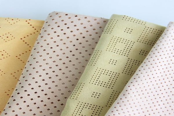 麂皮絨沖孔 服裝家紡鞋材面料